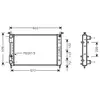 RADIATEUR BENZINE 12 / 14 -AUTO zonder AIRCO 17002224 International Ra...