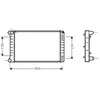 RADIATEUR DIESEL zonder AIRCO 17002210 International Radiators