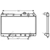 Radiateur Benzine 2.0 At 25002104 International Radiators