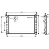 RADIATEUR DIESEL 1.4 TDCi 18002326 International Radiators