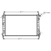 Radiateur Benzine 2.5 18002336 International Radiators