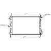 RADIATEUR DIESEL 2.0 TDCi -05/02 18002338 International Radiators