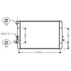 RADIATEUR DIESEL 1.9 TDi 58002193 International Radiators Plus