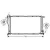 VAN WEZEL Radiateur moteur pour BMW: Série 7, Série 5 (Ref: 06002234)