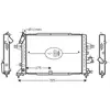 RADIATEUR DIESEL 1.7 CDTi MT met AIRCO 37002364 International Radiator...