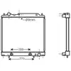 Radiateur Spacegear 25td At 94-00 32002159 International Radiators