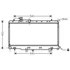 RADIATEUR IMPREZA3 20 WRX-STi 02- 51002050 International Radiators