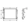 Radiateur Kangoo/kubistar Mt 01- 43002309 International Radiators