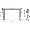 Radiateur 43002300 International Radiators