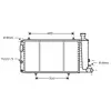 Radiateur 7/88 > 3/94 Diesel O 09002033 International Radiators
