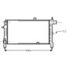 VAN WEZEL Radiateur moteur pour OPEL: Corsa (Ref: 37002074)