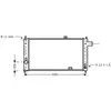 RADIATEUR 1300 -AUTO zonder AIRCO 37002050 International Radiators