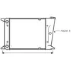 Radiateur 1100/1300 7/79 > 1/81 O 58002006 International Radiators
