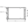 RADIATEUR BENZINE 2200 5-cilinder O 58002018 International Radiators