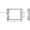 RADIATEUR DIESEL 1.7 SDi MT zonder AIRCO 49002022 International Radiat...