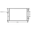 VAN WEZEL Radiateur moteur pour VOLKSWAGEN: Passat (Ref: 58002102)