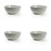 Salt&Pepper Artisan Kom - 11 cm - groen met lijnen - 1 stuk