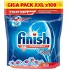 FINISH NZ7 Paquet de 100 tablettes pour lave-vaisselle Tout en 1 - Pow...