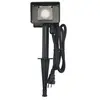 Prise de jardin avec minuterie Perel EG2WTM - Noir - Piquet de terre -...