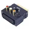 KONEKTIKPC Adaptateur PERITEL Male/Femelle 3xRCA + S-Video