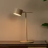 Lucide GIAN - Tafellamp - LED Dimb. - 1x9W 2700K - Taupe
