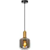 Lucide JOANET - Hanglamp - Ø 16 cm - 1xE27 - Fumé