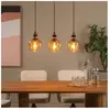 Lucide ILONA - Hanglamp - 3xE27 - Amber