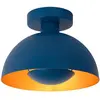 Lucide SIEMON - Plafonnière - Ø 25 cm - 1xE27 - Blauw