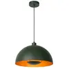 Lucide SIEMON - Hanglamp - Ø 40 cm - 1xE27 - Groen