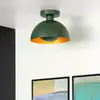 Lucide SIEMON - Plafonnière - Ø 25 cm - 1xE27 - Groen