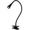 LUCIDE ZOZY - Lampe à pince - LED Dim. - 1x3W 3000K - 3 StepDim - Noir