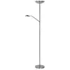 Lucide ZENITH-Lampadaire LED avec liseuse métal H180cm