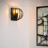 Lucide MANUELA - Wandlamp - 1xE14 - Zwart