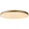 Lucide UNAR - Plafonnière - Ø 80 cm - LED 3 StepDim - 1x80W 2700K - Mat Goud / Messing