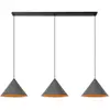Lucide SPITZE - Hanglamp - 3xE27 - Grijs | Vibes