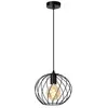 Lucide DANZA - Hanglamp - Ø 25 cm - 1xE27 - Zwart