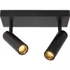 Lucide GRADO - Plafondspot - 2xGU10 (MR11) - Zwart