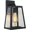 Lucide MATSLOT - Applique murale Extérieur - IP23 - Noir