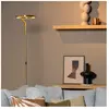 Lucide CELESTE - Vloerlamp - Ø 28 cm - LED Dimb. - 1x21W 2700K - Mat G...