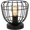 Lucide FILOX - Tafellamp - Ø 20 cm - 1xE27 - Zwart