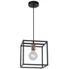 Lucide ARTHUR-Suspension Métal carrée H35cm