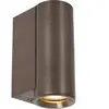 Lucide DUPLA - Wandspot / Wandlamp - 1xGU10 (MR11) - Roest bruin