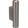 Lucide DUPLA - Wandspot / Wandlamp - 2xGU10 (MR11) - Grijs ijzer