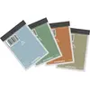 Aurora Notitieblok - 74 mm x 105 mm - Gelinieerd - A7 - 60 g - 100 Vel - 10 Stuks