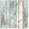 DUTCH WALLCOVERINGS Papier peint Bois de rebut Bleu PE10012