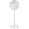 DOMO Ventilateur sur pied 2 en 1 à télécommande 45 W Blanc