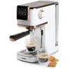 Machine à expresso 3 en 1 - DOMO - DO746K - 1350 W - 20 Bar - Blanc / ...