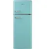 DOMO DO91705R Retro Koelkast - Koelvriescombinatie - D - 206 L - Blauw