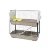 Savic Beeztees Cage pour lapins Caesar 3 Double 100 x 50 x 97 cm 266888