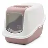 VADIGRAN Savic Nestor Earth Kattenbak - Roze/Wit - 56 x 39 x 39 cm